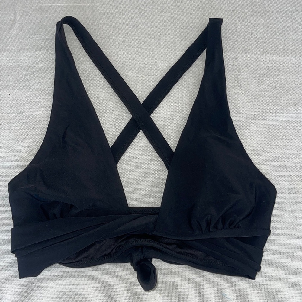 Tournesol Women’s Black Bikini Top Size: Small NEW